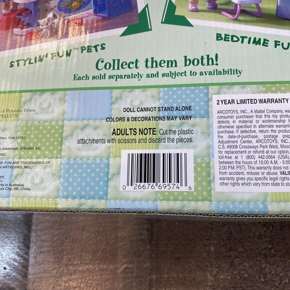 Vintage CABBAGE PATCH KIDS: PETS STYLIN FUN PLAYSET (MATTEL 1998). BRAND NEW NIB - Picture 14 of 16